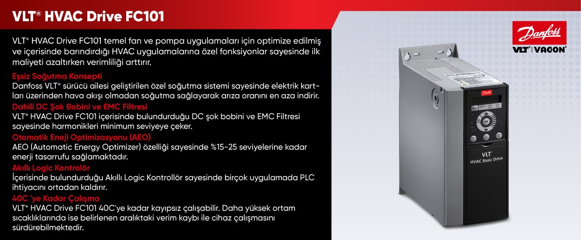 VLT HVAC DRIVE FC101