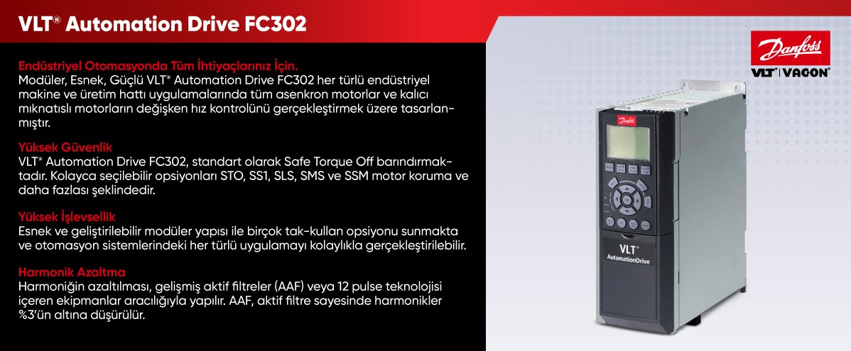 VLT AUTOMATION DRIVE FC302